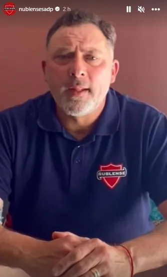 Hernán Caputto pidió disculpas en un video publicado por Ñublense en sus redes sociales