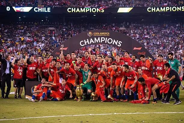 El recuerdo del título de La Roja en 2016, en el Metlife Stadium de New Jersey (Getty Images)