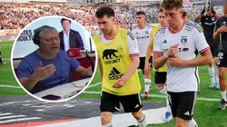 Patricio Yáñez se enfrascó en una discusión tratando de defender a Colo Colo.