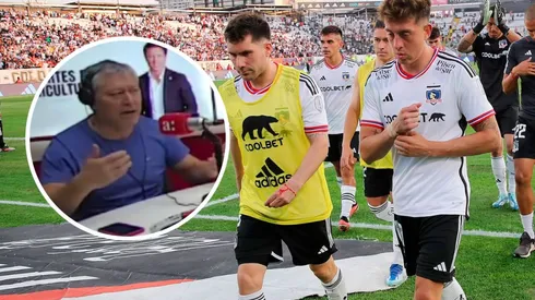 Patricio Yáñez se enfrascó en una discusión tratando de defender a Colo Colo.