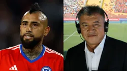 Arturo Vidal manifesta su disconformidad con comentario de Claudio Borghi (Foto: Photosport)