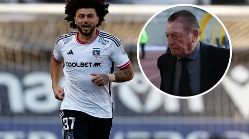 Clavito Godoy apuntó a Maximiliano Falcón tras la derrota de Colo Colo ante Unión Española. (Foto: Photosport)