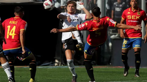 Colo Colo perdió ante Unión Española y se bajó de la lucha por el título. (Foto: Jonnathan Oyarzún/Photosport)