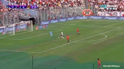 Leandro Benegas se perdió un tanto para Colo Colo (Foto: TNT Sports)