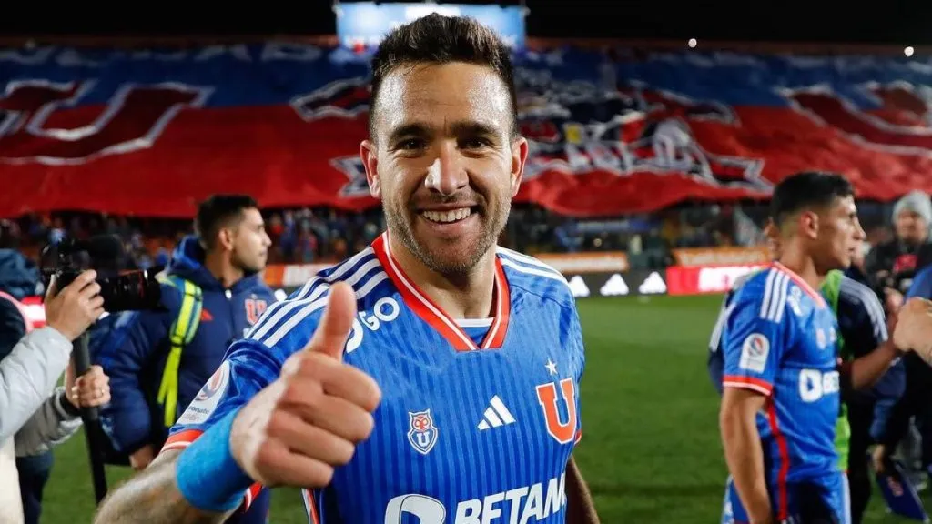 Matias “El Jefe” Zaldivia, vuelve a la titularidad en la U (Prensa Universidad de Chile)
