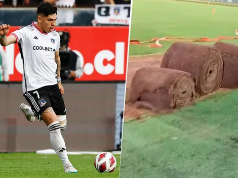 A horas del Colo Colo vs Unión Española: nuevo registro preocupa por estado de la cancha del Monumental
