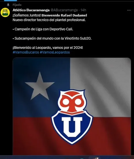 El recuerdo de su paso por la U (X)