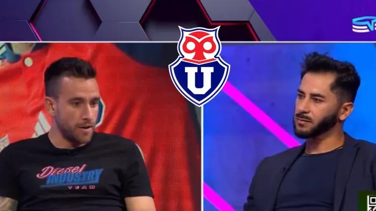 El cruce de Johnny Herrera y Matías Zaldivia
