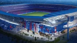 "Ojalá se concrete lo del estadio por el bien del hincha azul"