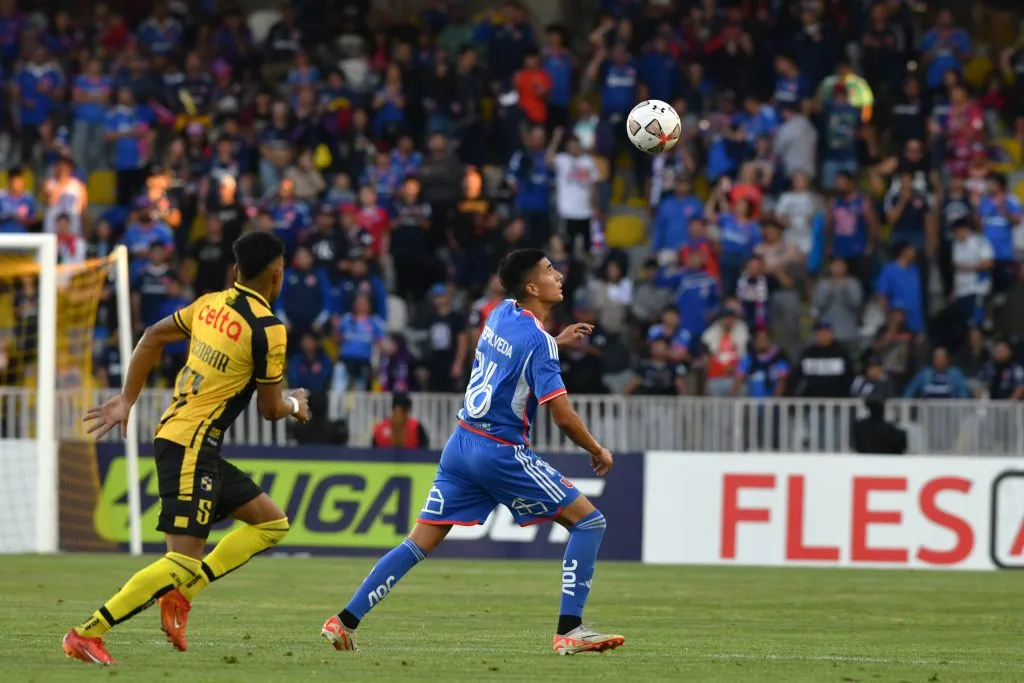 La U contó con una formación alternativa para enfrentar a los Aurinegros | FOTO: Alejandro Pizarro Ubilla/Photosport