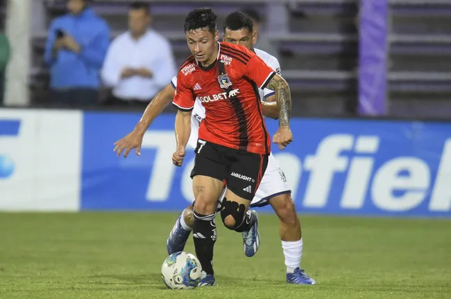 Cristián Zavala está considerado en Colo Colo para la temporada 2024.(Foto: Dante Fernández/Focouy/Photosport)