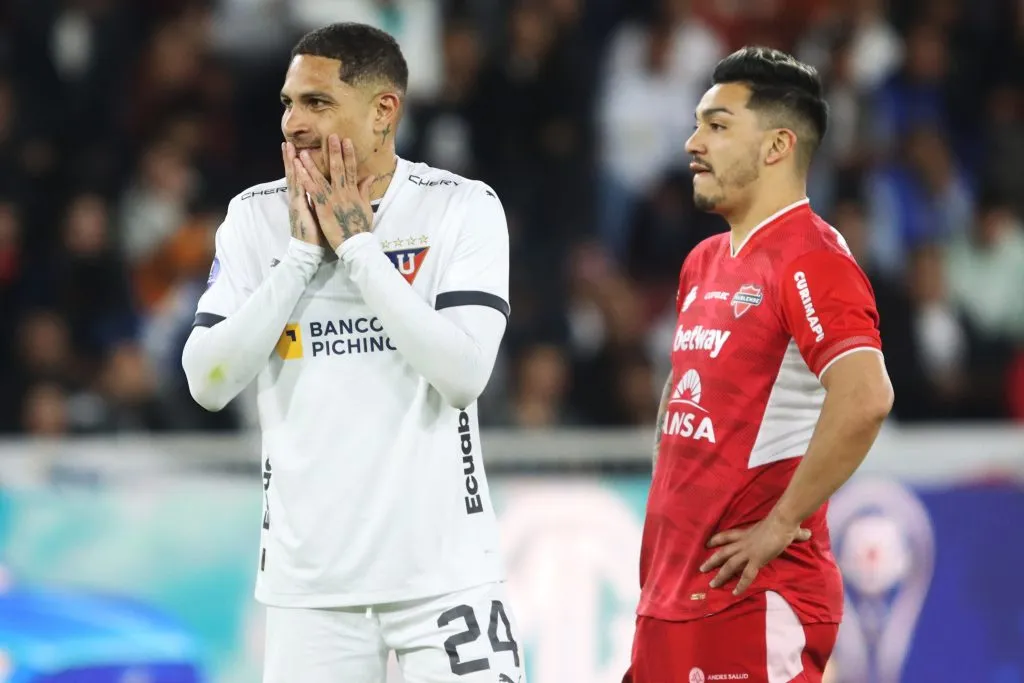 El último club de Guerrero fue la Liga Deportiva Universitaria de Quito | FOTO: API/Photosport