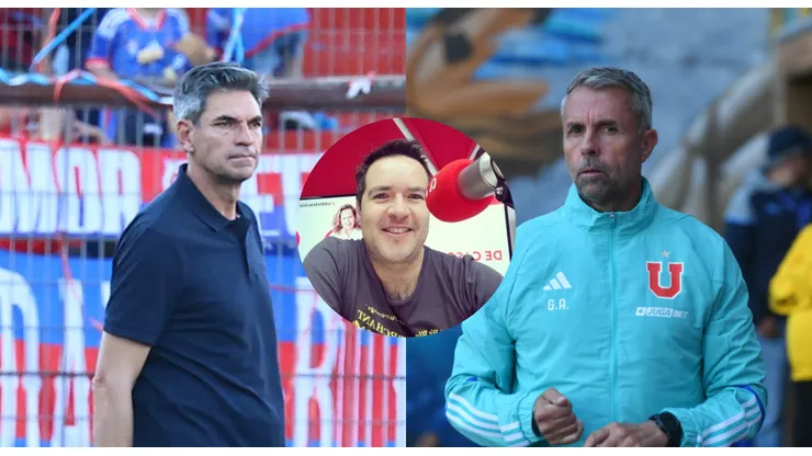 Caamaño comparó al ex entrenador azul con el actual.