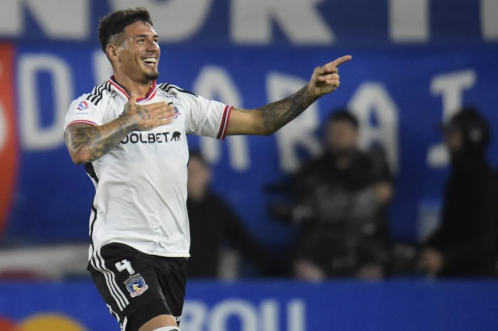 Alan Saldivia viene de anotar su primer gol en Colo Colo por la Serie Río de la Plata. (Foto: Dante Fernández/Focouy/Photosport)
