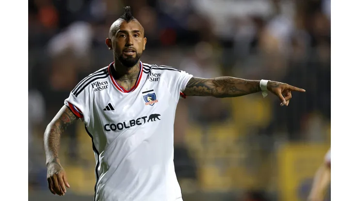 Arturo Vidal será el tercer capitán de Colo Colo este 2024. (Foto: Andrés Pina/Photosport)
