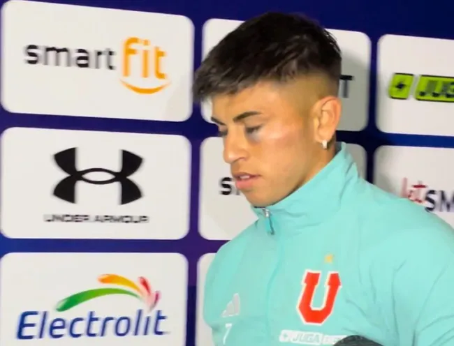 Maxi Guerrero saliendo del estadio Sánchez Rumoroso (Bolavip)