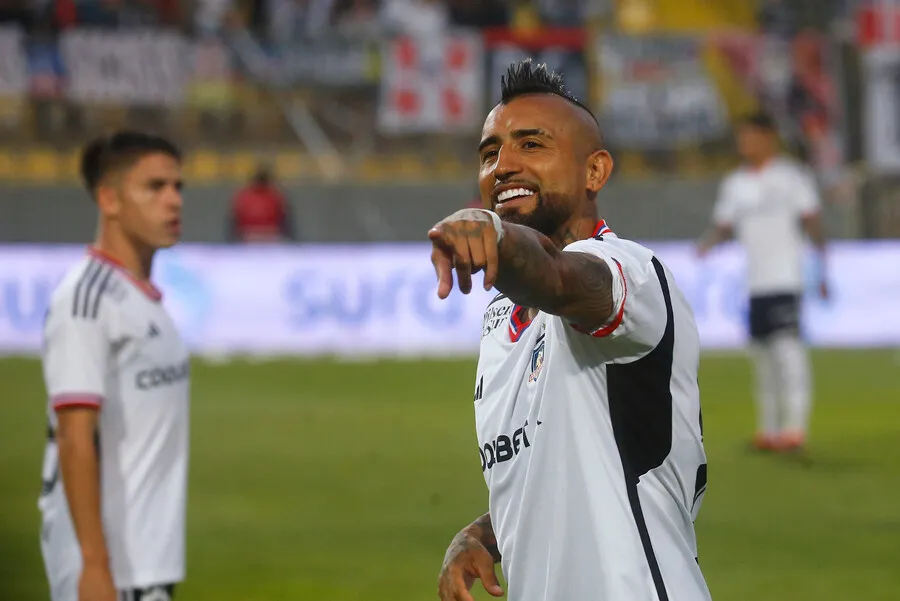 Colo Colo cuenta con Vidal entre sus filas | Foto: Photosport