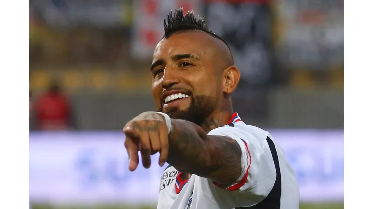 Arturo Vidal da los primeros réditos en Colo Colo. (Foto: Sebastián Cisternas/Photosport)