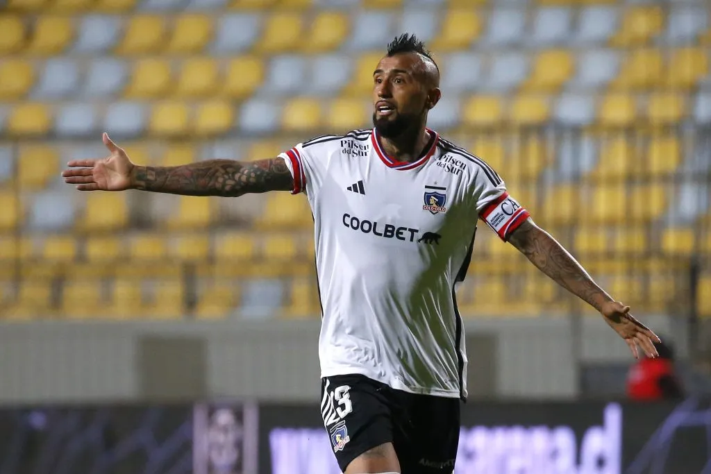 Arturo Vidal será presentado a estadio lleno en el Monumental. (Foto: Sebastián Cisternas/Photosport)