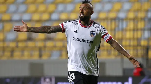 Arturo Vidal rápidamente se convirtió en uno de los capitanes de Colo Colo. (Foto: Sebastián Cisternas/Photosport)
