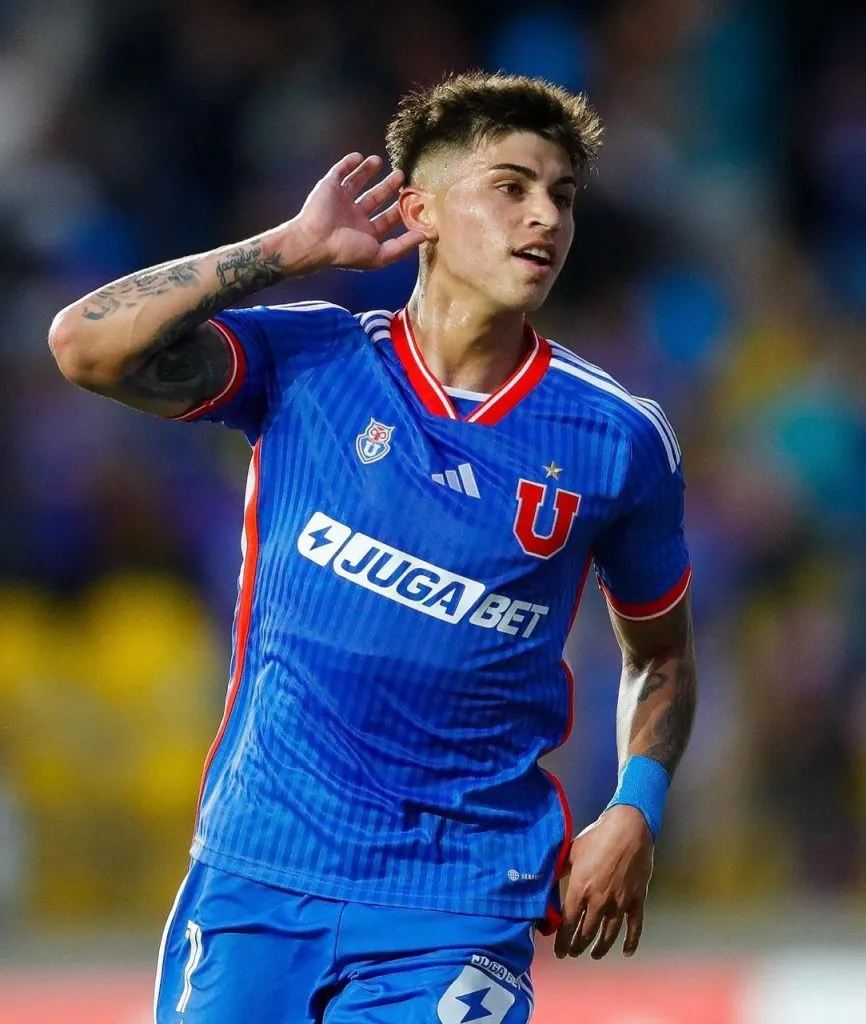 Maxi Guerrero ya lleva dos goles anotados en estos amistosos (Prensa UCH)