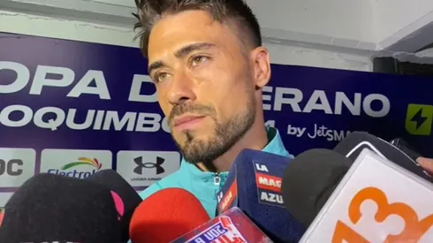 Los halagos de JP Gómez a refuerzo azul