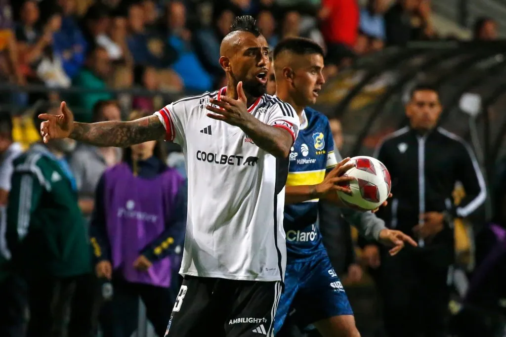 Arturo Vidal podría ser titular en el próximo partido del Cacique ante Independiente del Valle (Foto: Photosport)