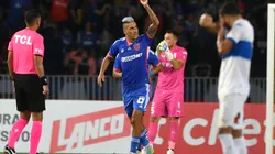 Leandro Fernández marcó un doblete en el triunfo de la U (Foto: Photosport)