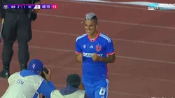 Leandro Fernández anotó un golazo para la Universidad de Chile (Foto: TNT Sports)