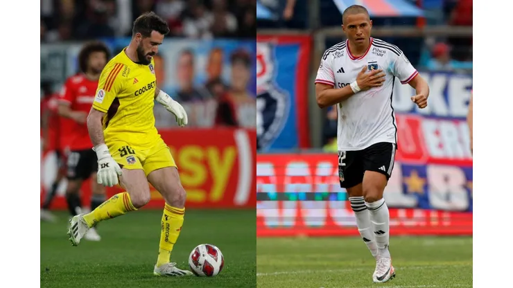 Fernando De Paul y Leandro Benegas no fueron citados para el partido amistoso de Colo Colo vs Everton. (Foto: Photosport)