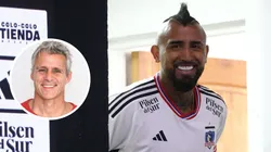 Waldemar Méndez le pone tarea a Arturo Vidal en Colo Colo
