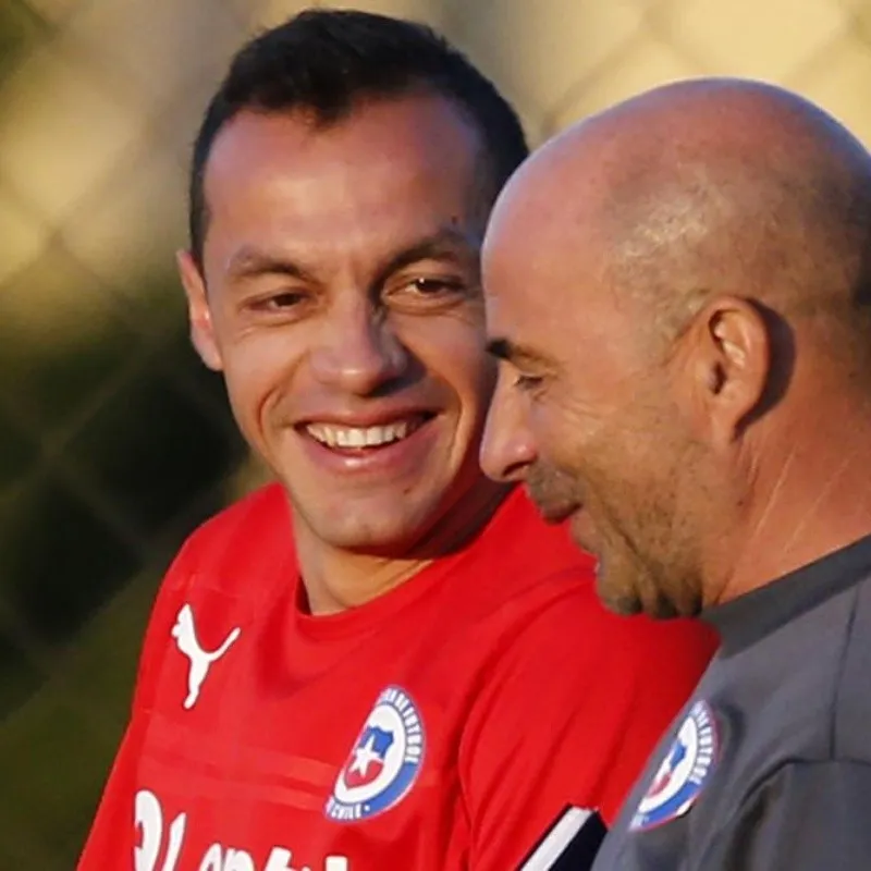 Díaz enfatiza que Sampaoli es su mejor DT (Archivo)