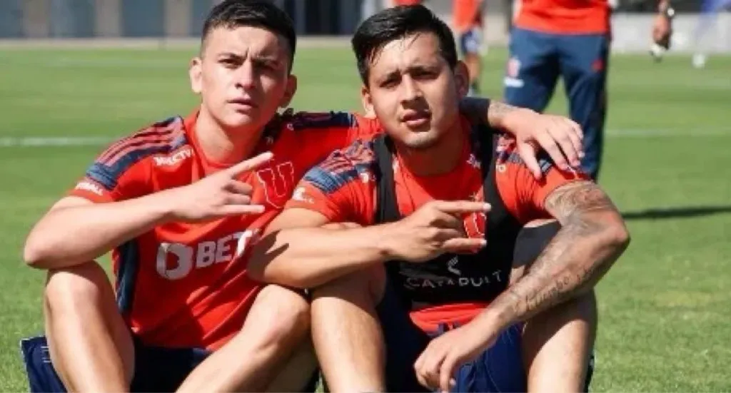 Contreras con la camiseta de la U. de Chile | Foto: Archivo