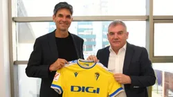 Mauricio Pellegrino fue presentado en el Cádiz de España