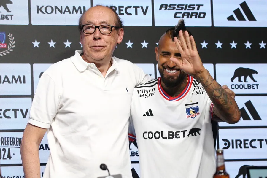 Vidal en su vuelta a casa | Foto: Photosport