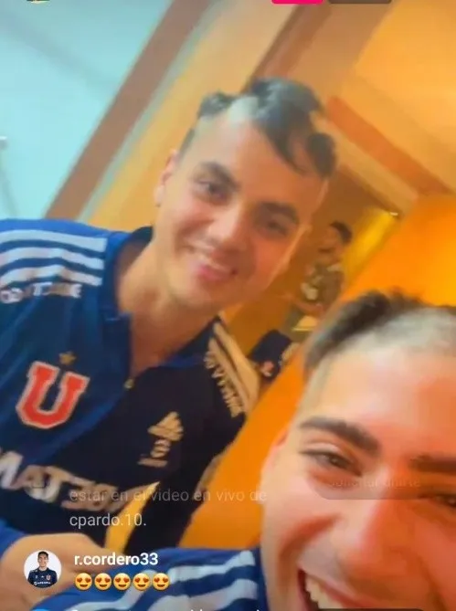 Fernández y Pardo, luego de ser rapados en el 2023 (Captura)