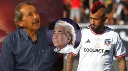 Pollo Véliz le hace la cruz a la llegada de Arturo VIdal a Colo Colo.
