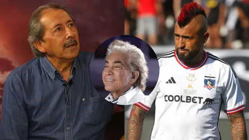 Pollo Véliz le hace la cruz a la llegada de Arturo VIdal a Colo Colo.