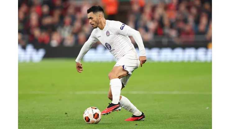 Gabriel Suazo tuvo una mala jornada con el Toulouse en la Copa de Francia (Foto: Getty)