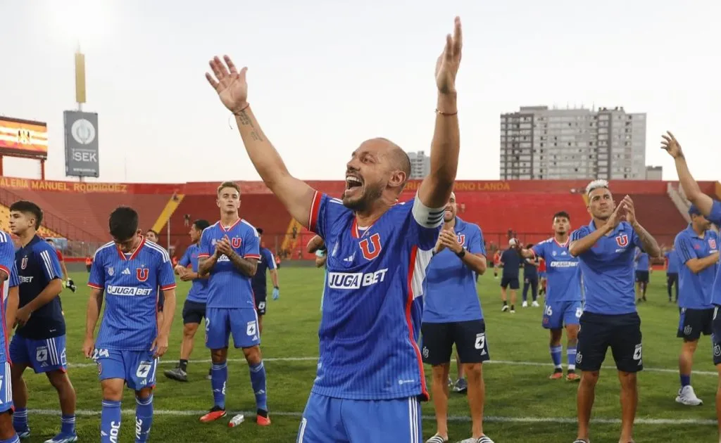Marcelo Díaz es el capitán de la Universidad de Chile (Foto: Club Universidad de Chile)