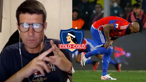 Una de las grandes dudas de Colo Colo es el estado físico del King Vidal.