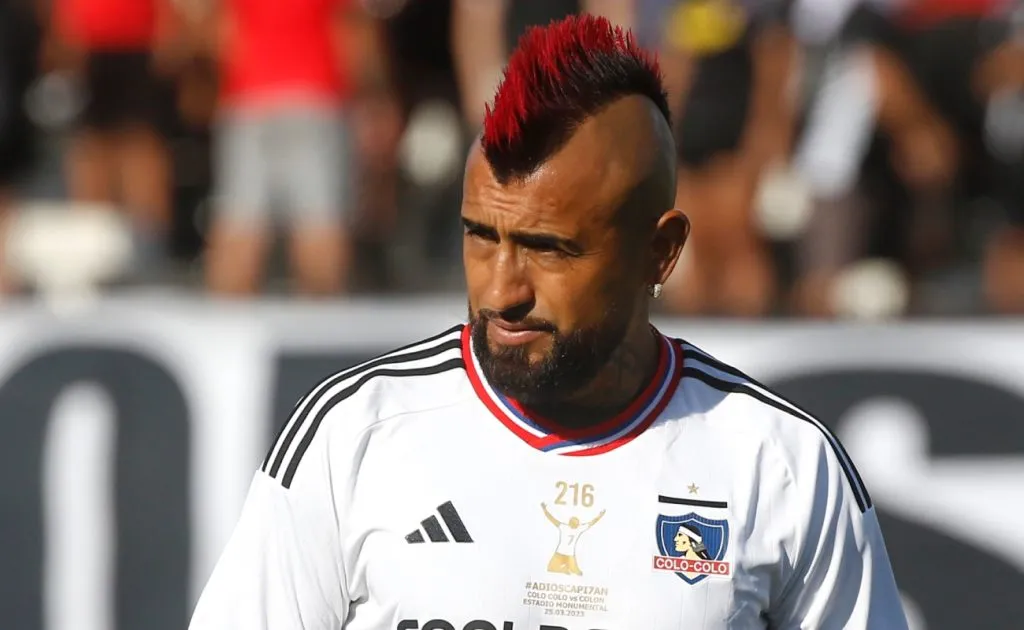 Arturo Vidal se empieza a alejar de Colo Colo. (Foto: Photosport)