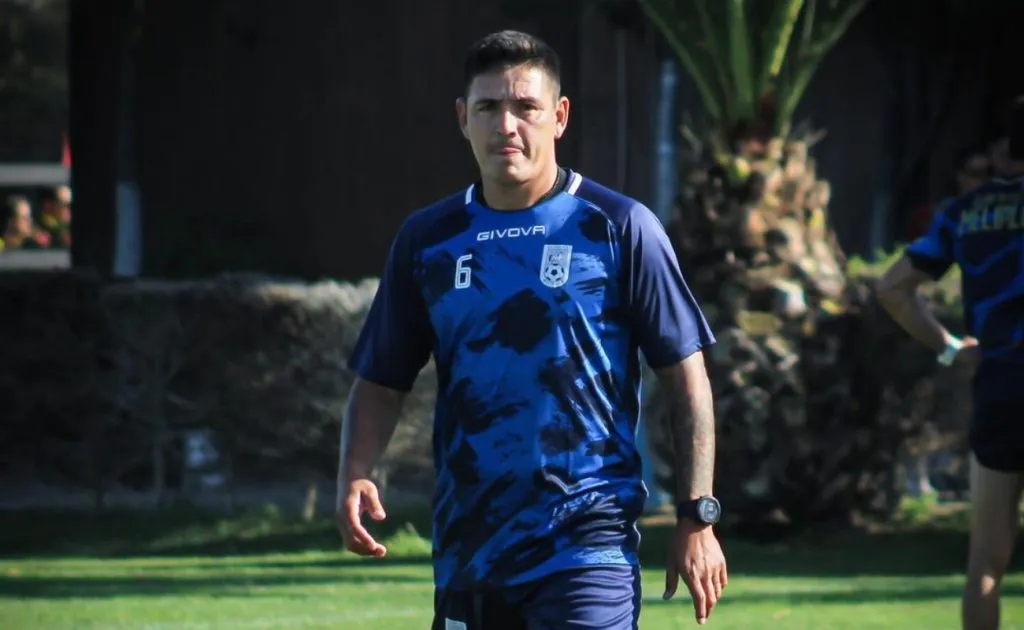 Matías Rodríguez tuvo su primer entrenamiento en Deportes Melipilla (Foto: Deportes Melipilla)