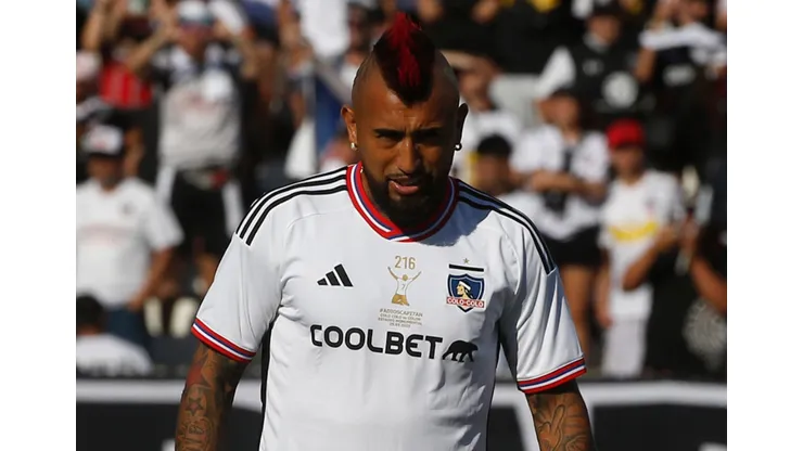 Corre peligro el fichaje de Arturo Vidal en Colo Colo. (Foto: Photosport)