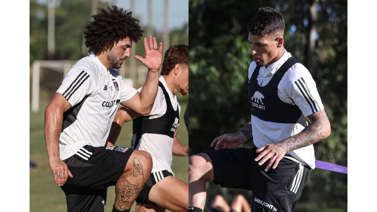 Maximiliano Falcón y Alan Saldivia son nombres de interés en el mercado de fichajes. (Foto: Colo Colo)