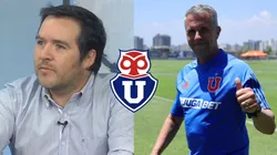 Caamaño habló sobre el mercado de pases de la Universidad de Chile.