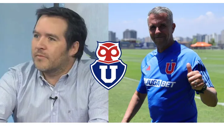 Caamaño habló sobre el mercado de pases de la Universidad de Chile.
