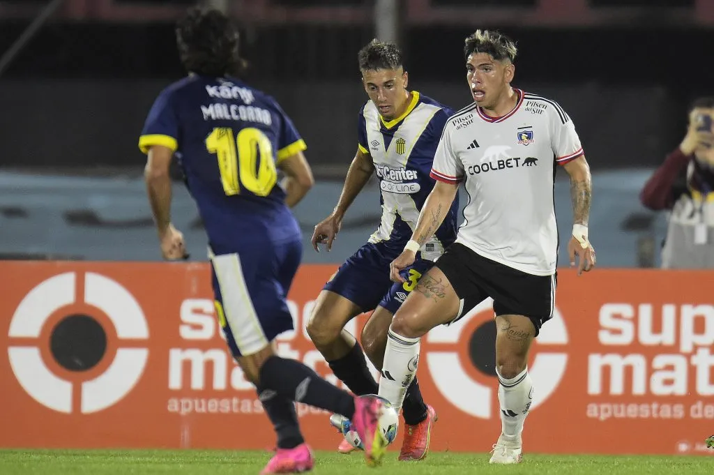 Palacios fue elegido por la transmisión oficial como el jugador del partido | FOTO: Dante Fernandez/Focouy/Photosport