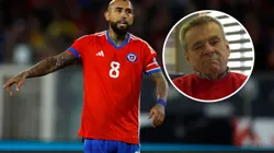 Vladimiro Mimica hace un llamado de atención por la situación de Arturo Vidal. (Foto: Photosport)