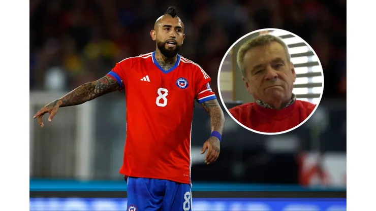 Vladimiro Mimica hace un llamado de atención por la situación de Arturo Vidal. (Foto: Photosport)